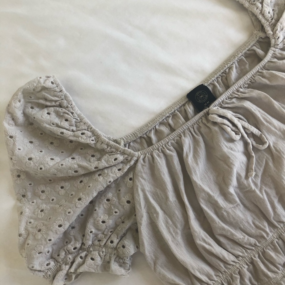 Urban Outfitters Puffy Sleeve Top